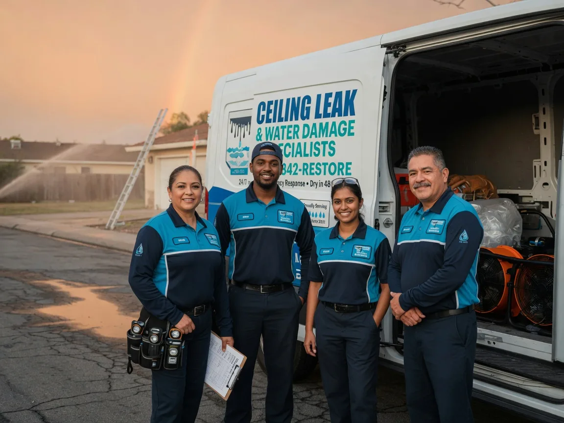 Ceiling Leak Cleanup company in Mineral City, OH